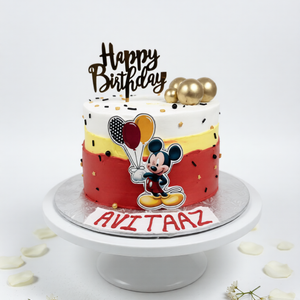 Mickey Mouse Birthday Cake-BO003