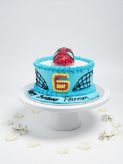 Spiderman Theme Cake-BO044
