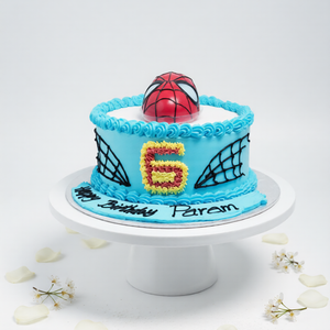 Spiderman Theme Cake-BO044
